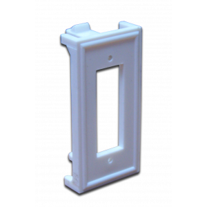 Вставка 22.5х45 под дуплексный оптический адаптер, белая